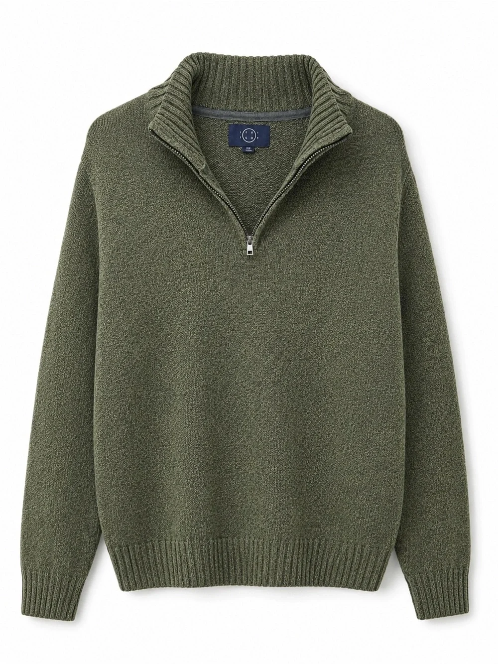 Men's Half-Zip Mock Neck Sweater